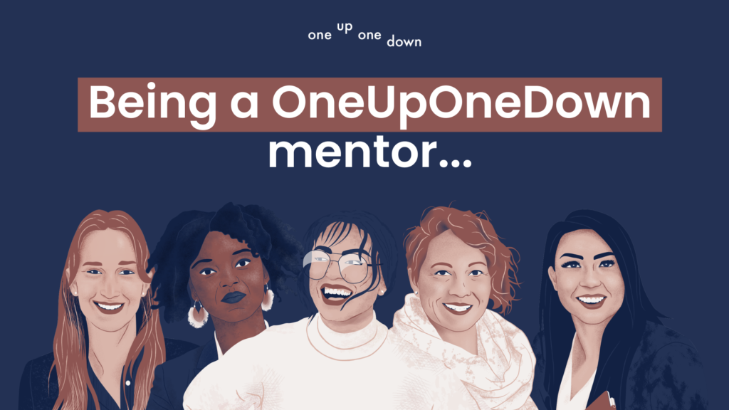 The benefits of being an OneUpOneDown mentor